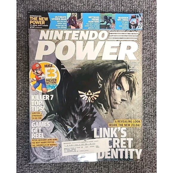 Vintage Nintendo Power Magazine Volume #193 July 2005 Zelda TP - No Poster - Picture 1 of 8